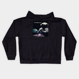 Let the music flow Kids Hoodie